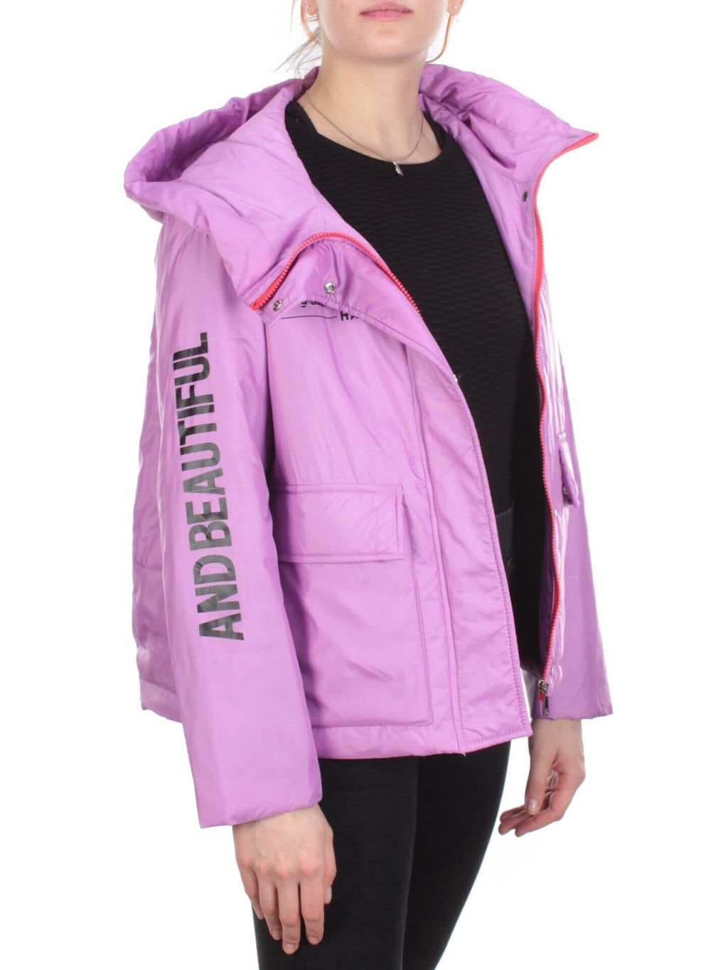 005 LILAC Куртка демисезонная женская (100 гр. синтепон) - Fashion фото 6