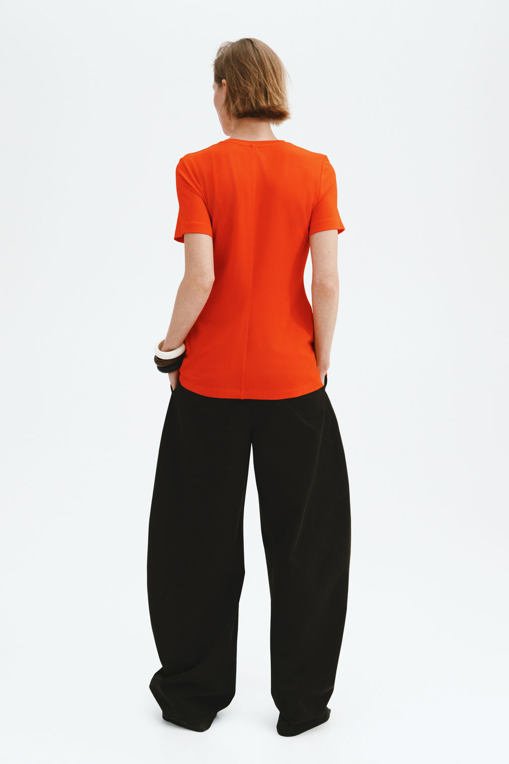 Top interlock con peplum - H&m фото 5