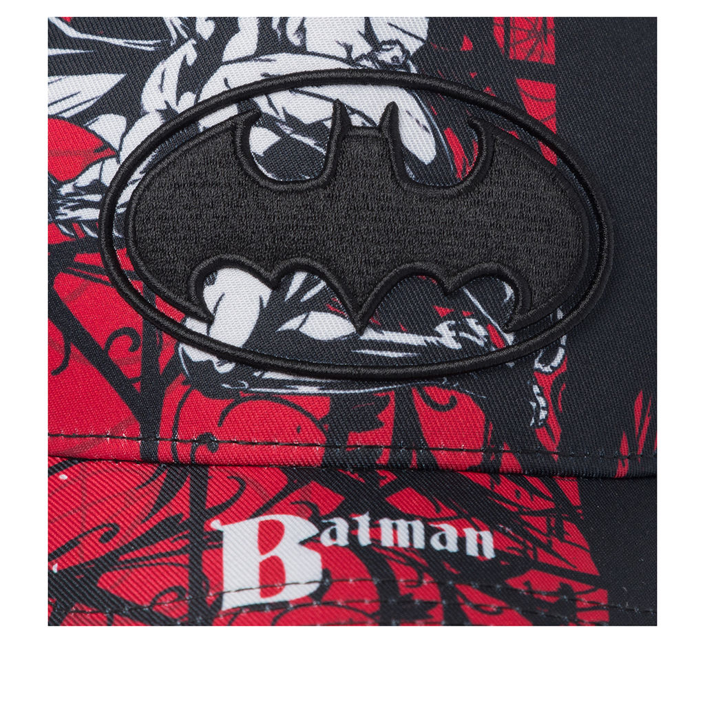 Бейсболка CAPSLAB арт. CL/DC10/1/CT/GRA DC Comics Batman (красный / черный) фото 4