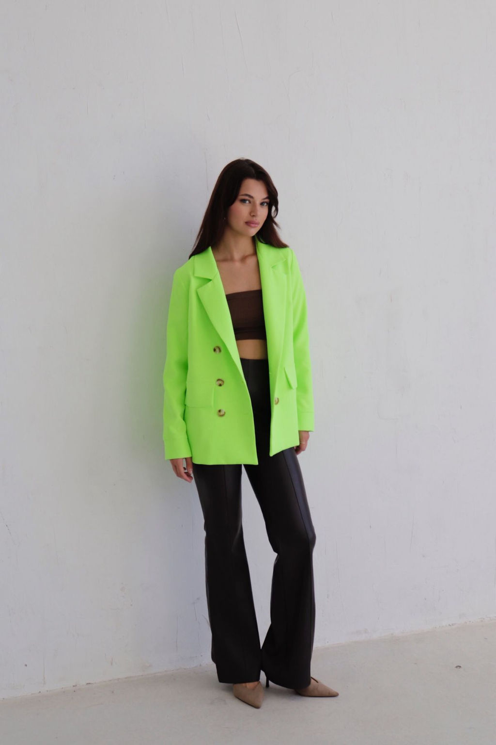 Двубортный жакет с английским воротником - Martichelli фото 129