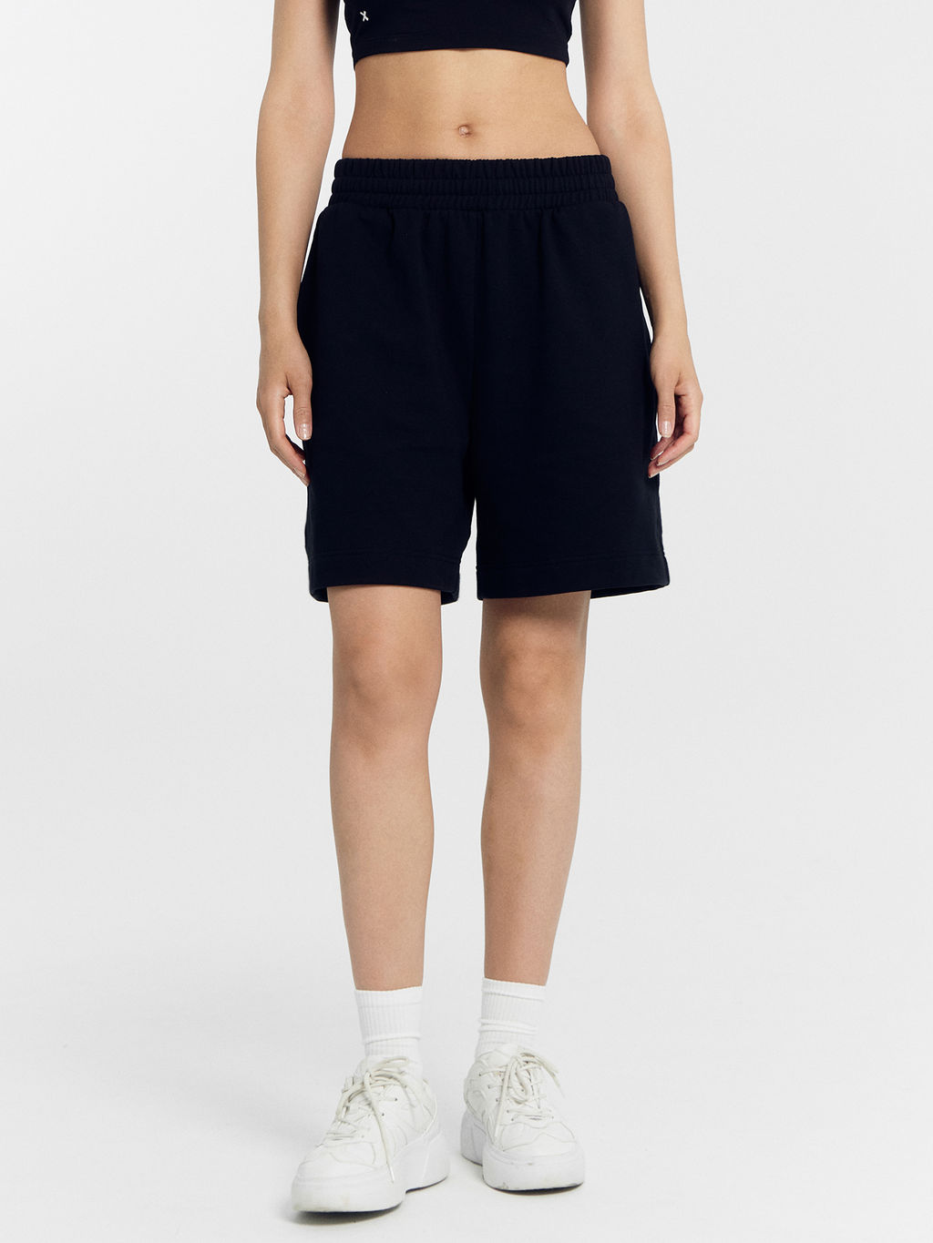 Шорты женские в черном цвете черный 132359 - Mark formelle фото 3