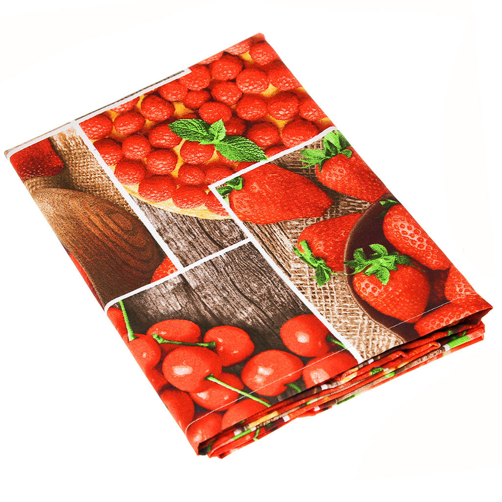 Урожай Скатерть 150х145см, длина стола до 110см, на 4 персоны, хлопок Премиум 186г/м2, Домашняя мода (Россия)  фото 8