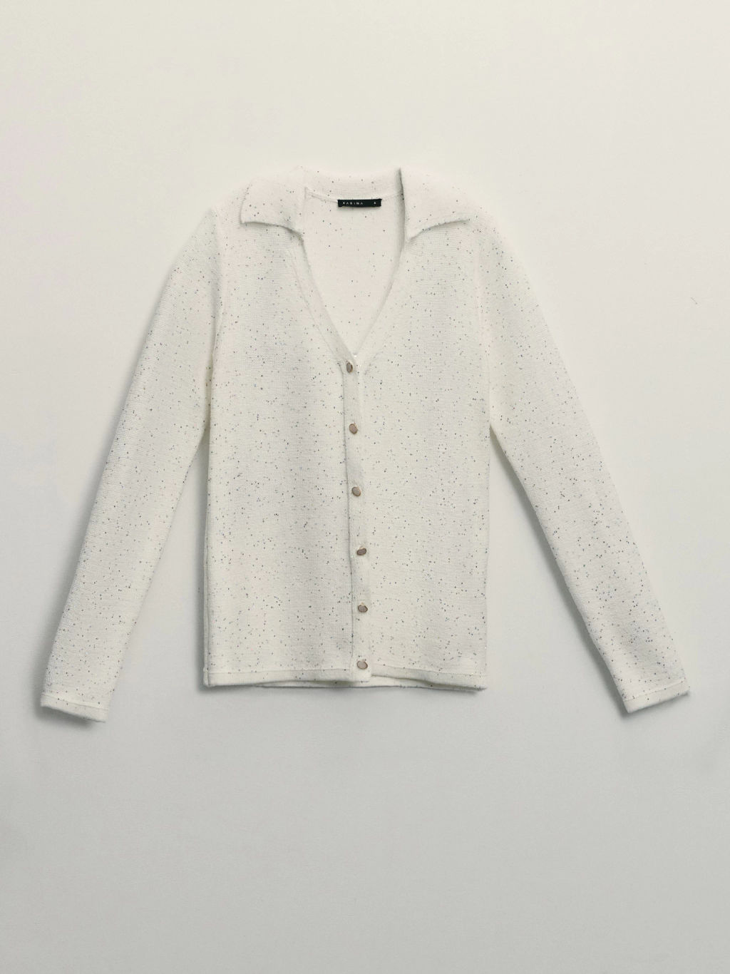 Кардиган из хлопка с пайетками / Zarina фото 9