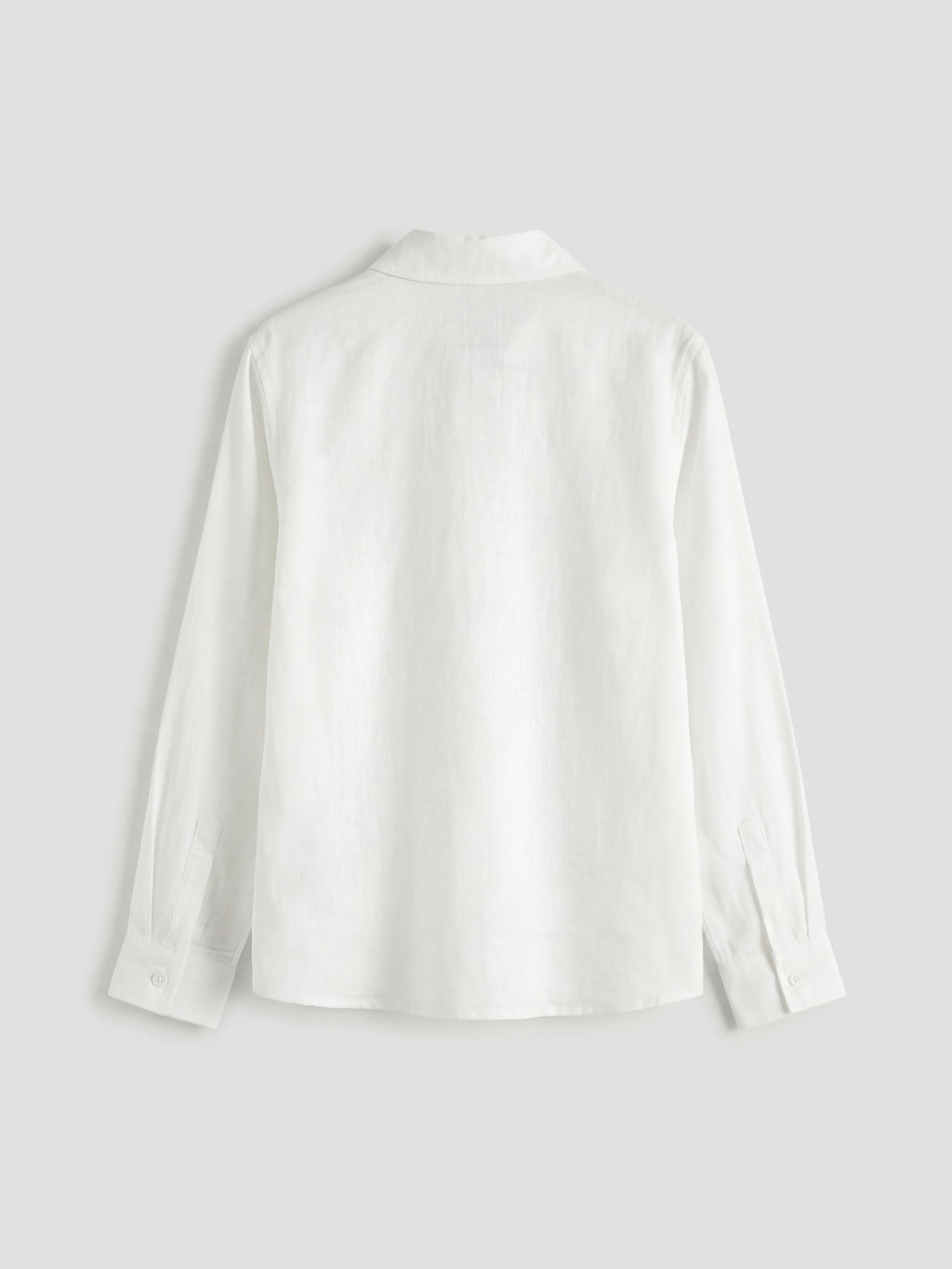 Uzun Kollu Erkek ?ocuk Poplin G?mlek