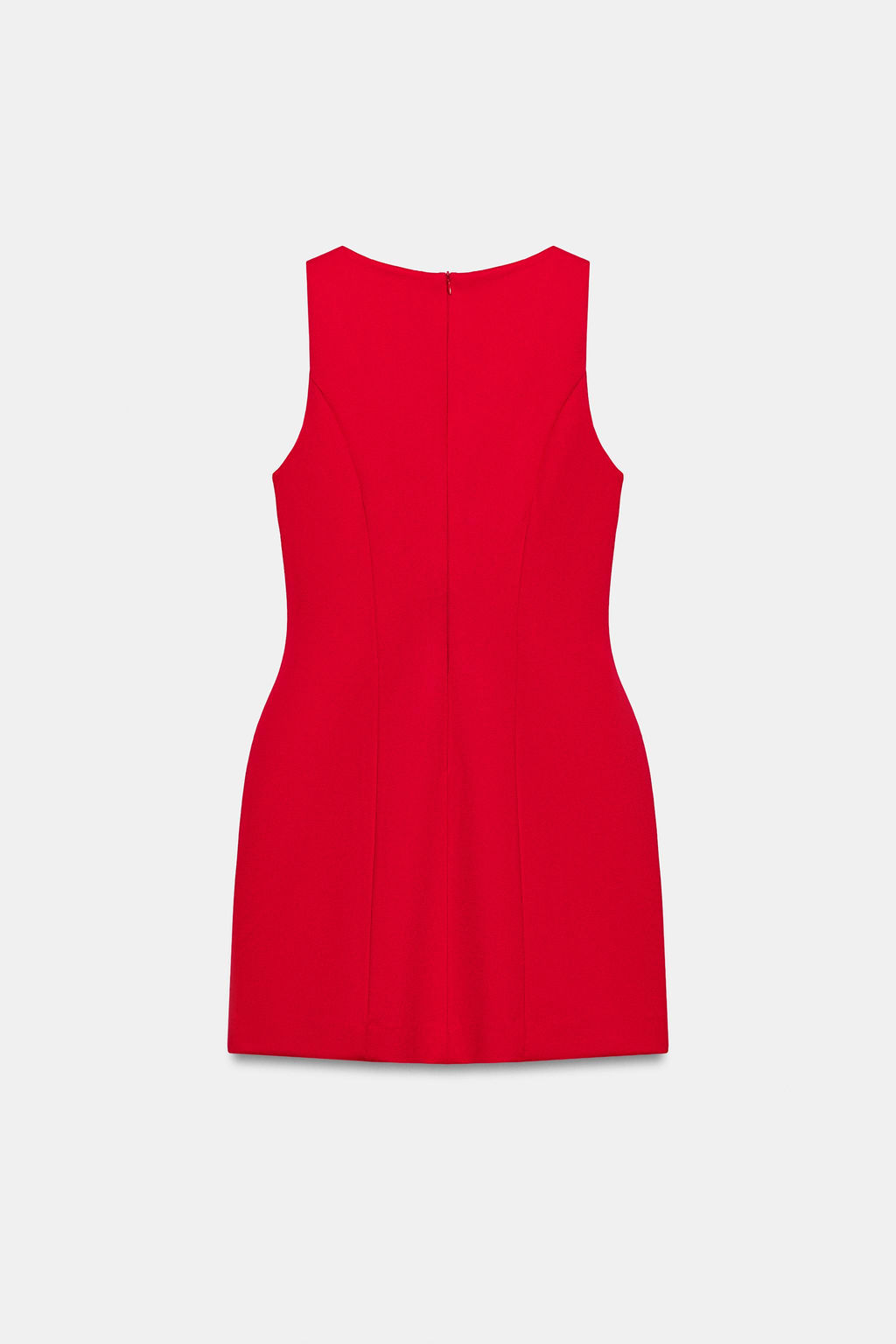 VESTIDO MINI CON LAZO / Rojo - Zara фото 8
