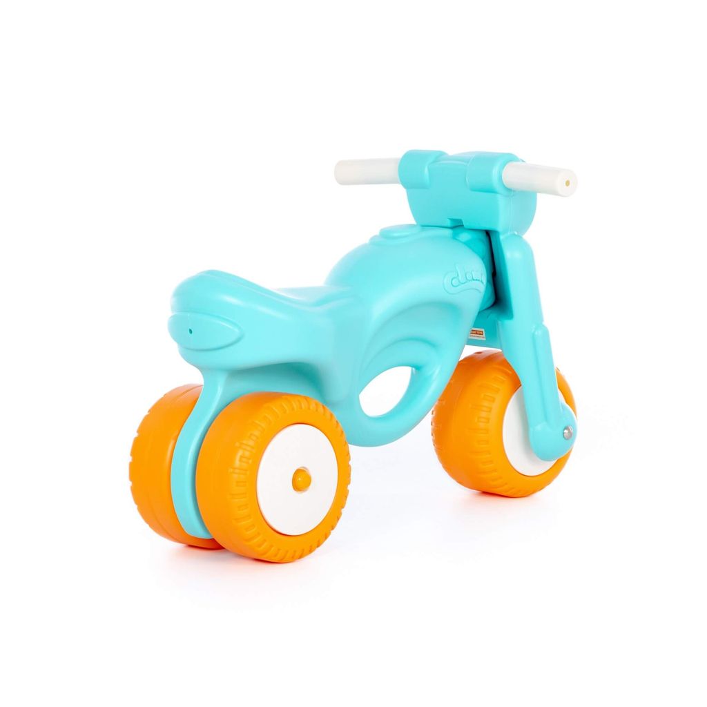 Каталка-мотоцикл Мини-мото сафари (голубая) (в коробке) - Полесье фото 4