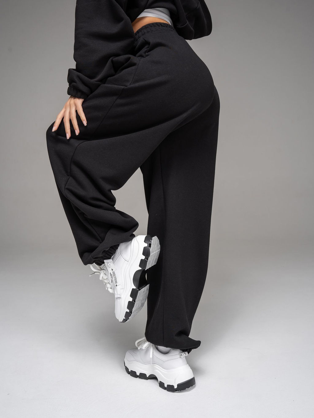 Брюки с начёсом