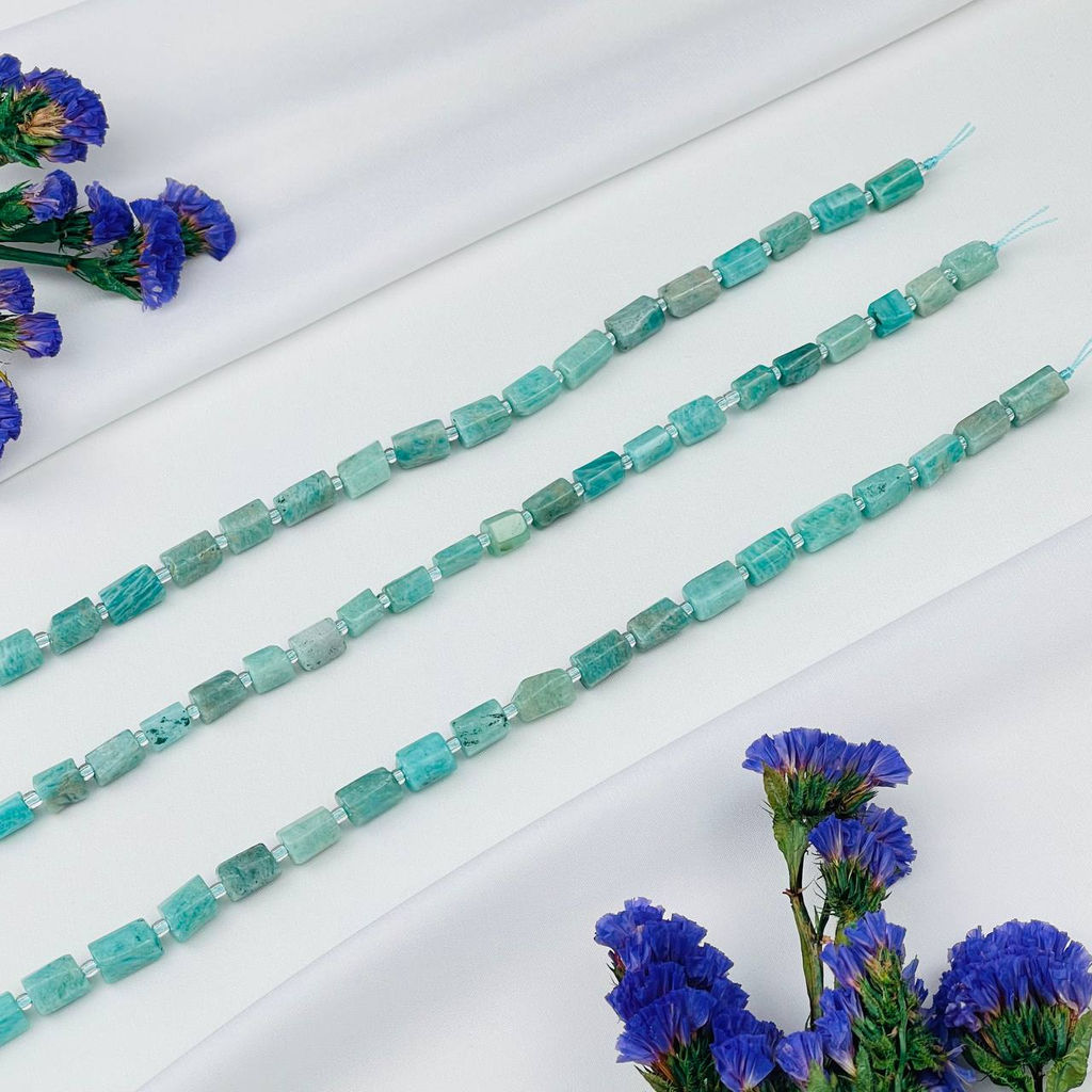 Бусины для украшений из Амазонита 40 см