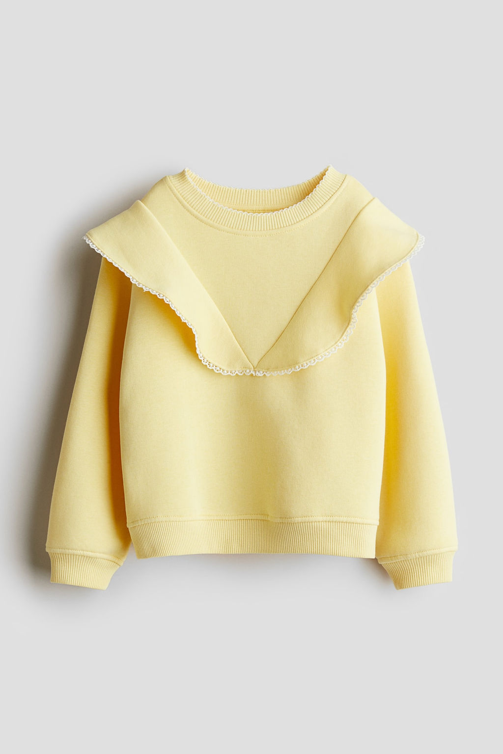 Sudadera con volantes