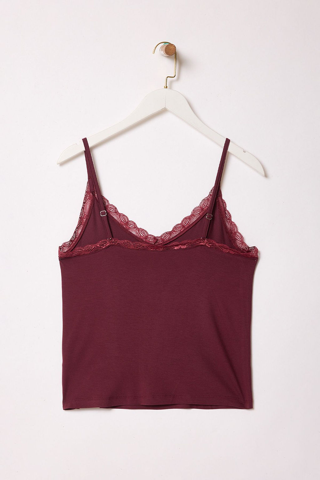 TRENDYOLMILLA Bordo Dantel Detayl? Regular/Normal Kal?p Ask?l? Orme Atlet TWOSS25AL00046  фото 7