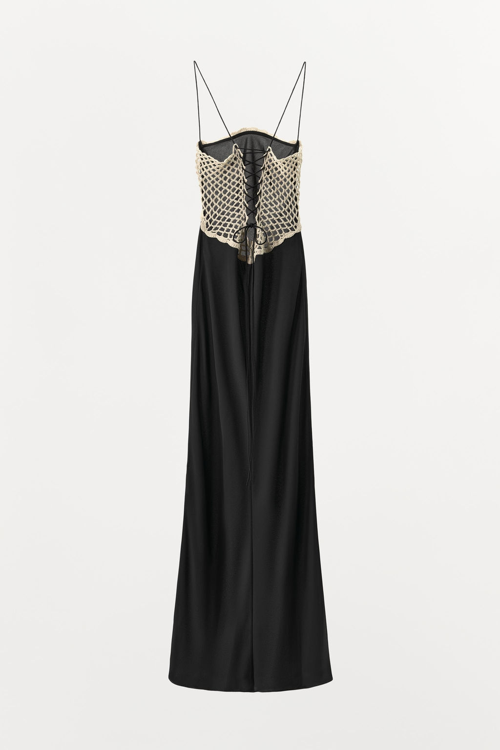 CONTRAST CROCHET DRESS - Zara фото 8