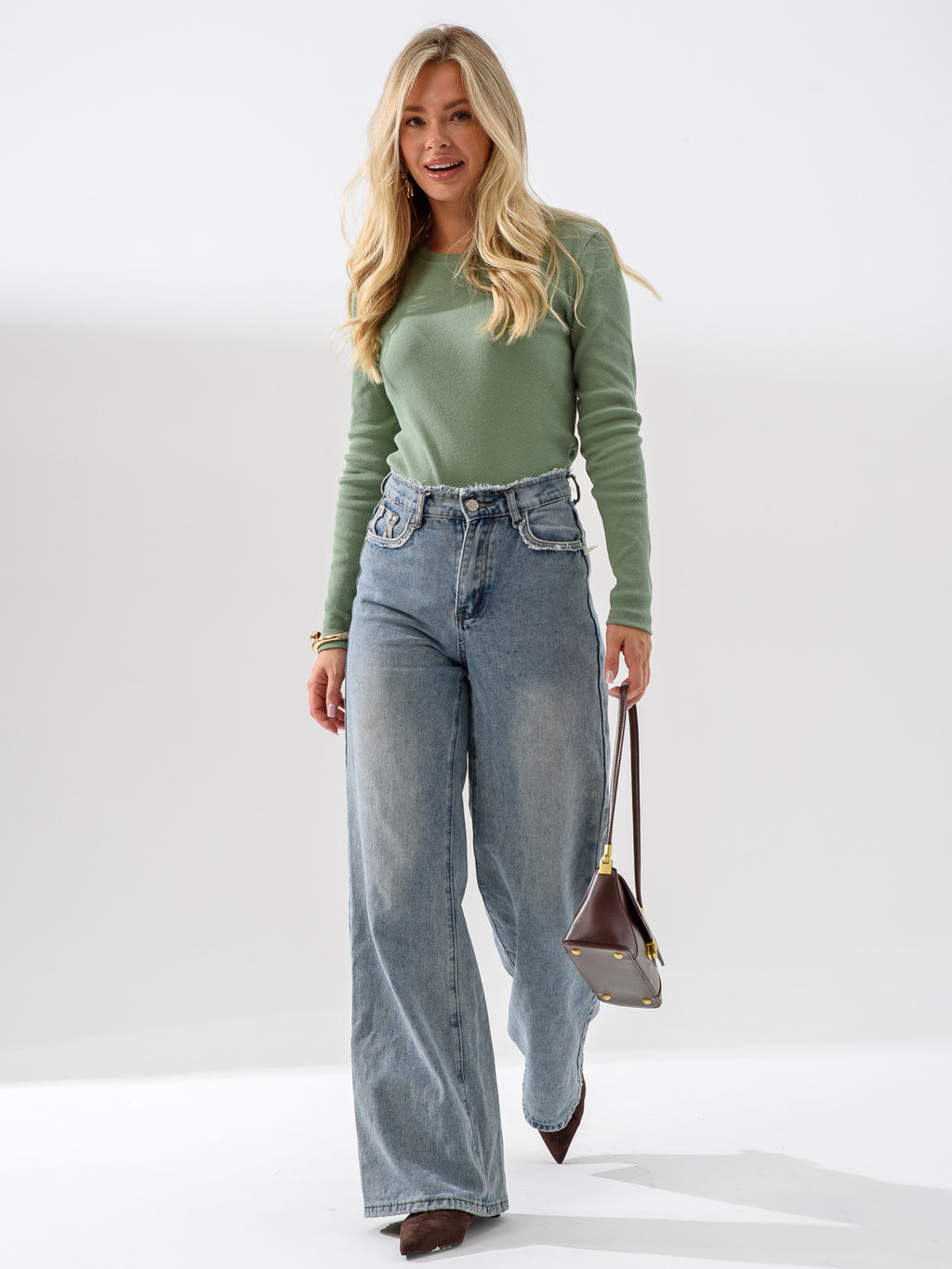 Лонгслив хлопковый Кашкорсе - Оптима фото 7