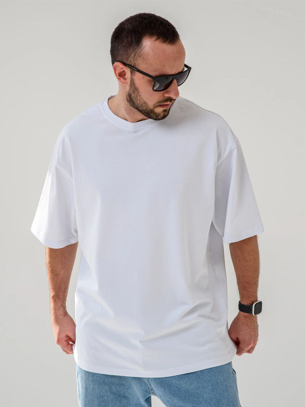 Хлопковая футболка  Оверсайз - Оптима фото 3