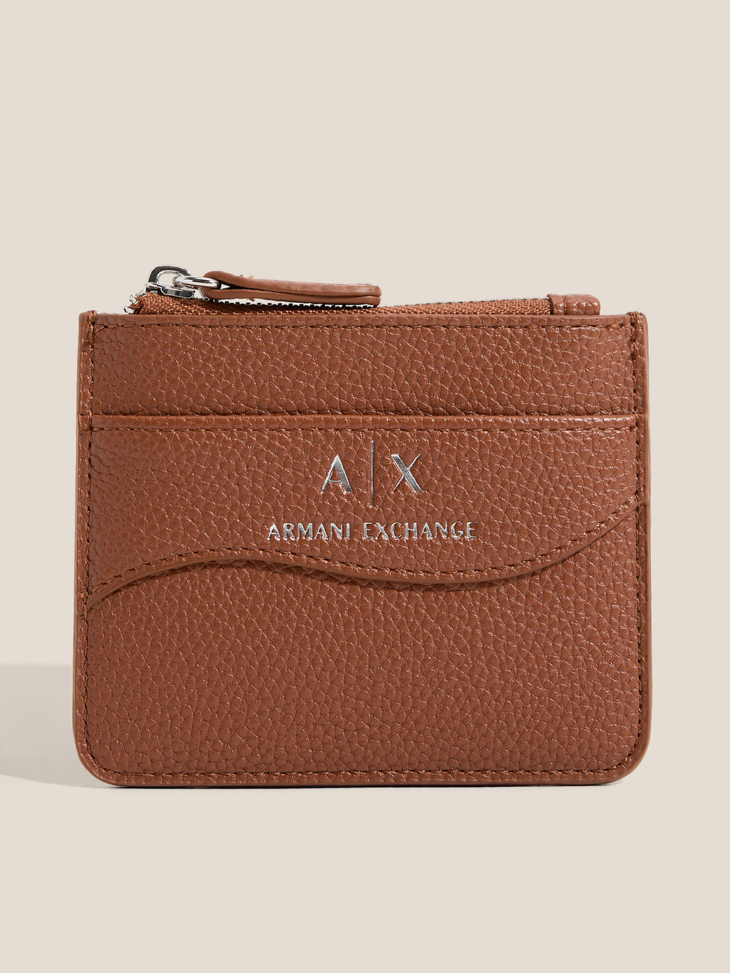 Женский картхолдер ARMANI EXCHANGE Артикул 4363282, светло-коричневый