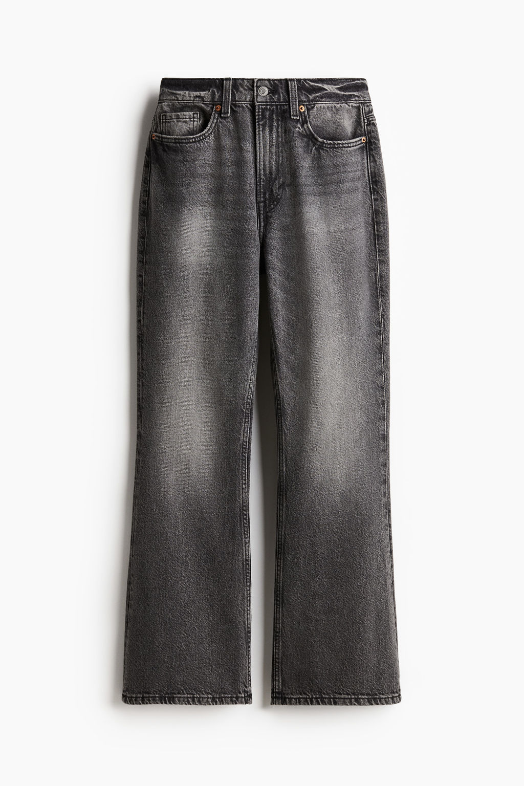 Baggy Bootcut Regular Jeans - H&m фото 10
