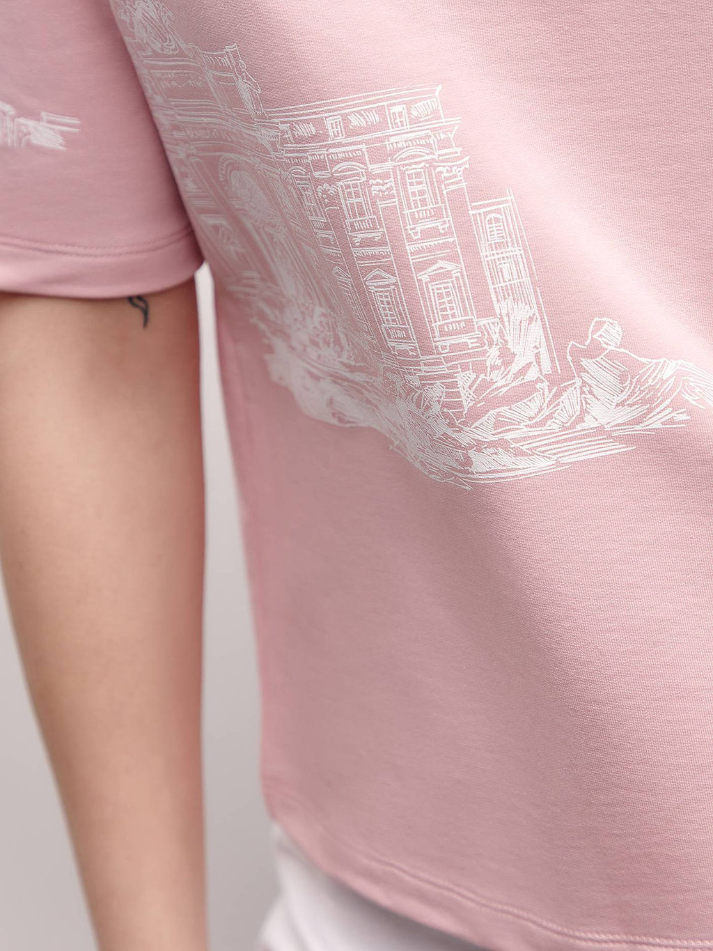 CONTE Футболка из футера Designed for emotions LD 1634 romantic pink