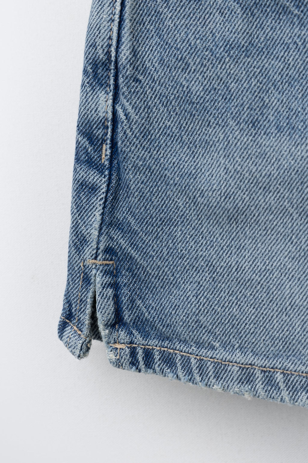 DENIM BERMUDA SKIRT - Zara фото 7