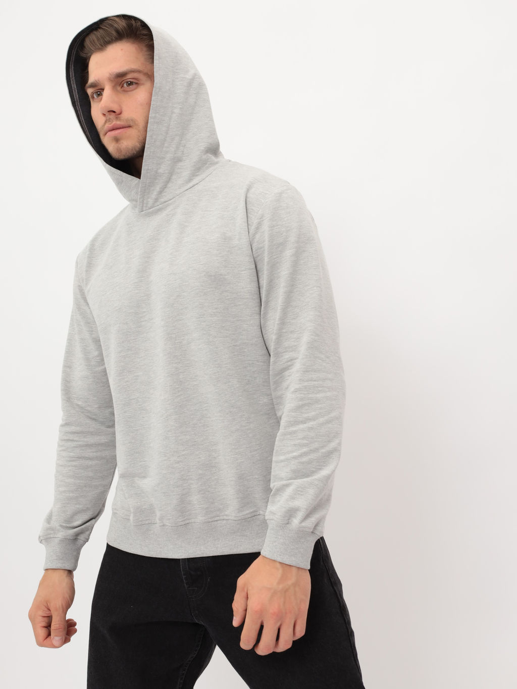 Худи мужское GREG G172-OZ02-28 (св.серый м.) фото 5