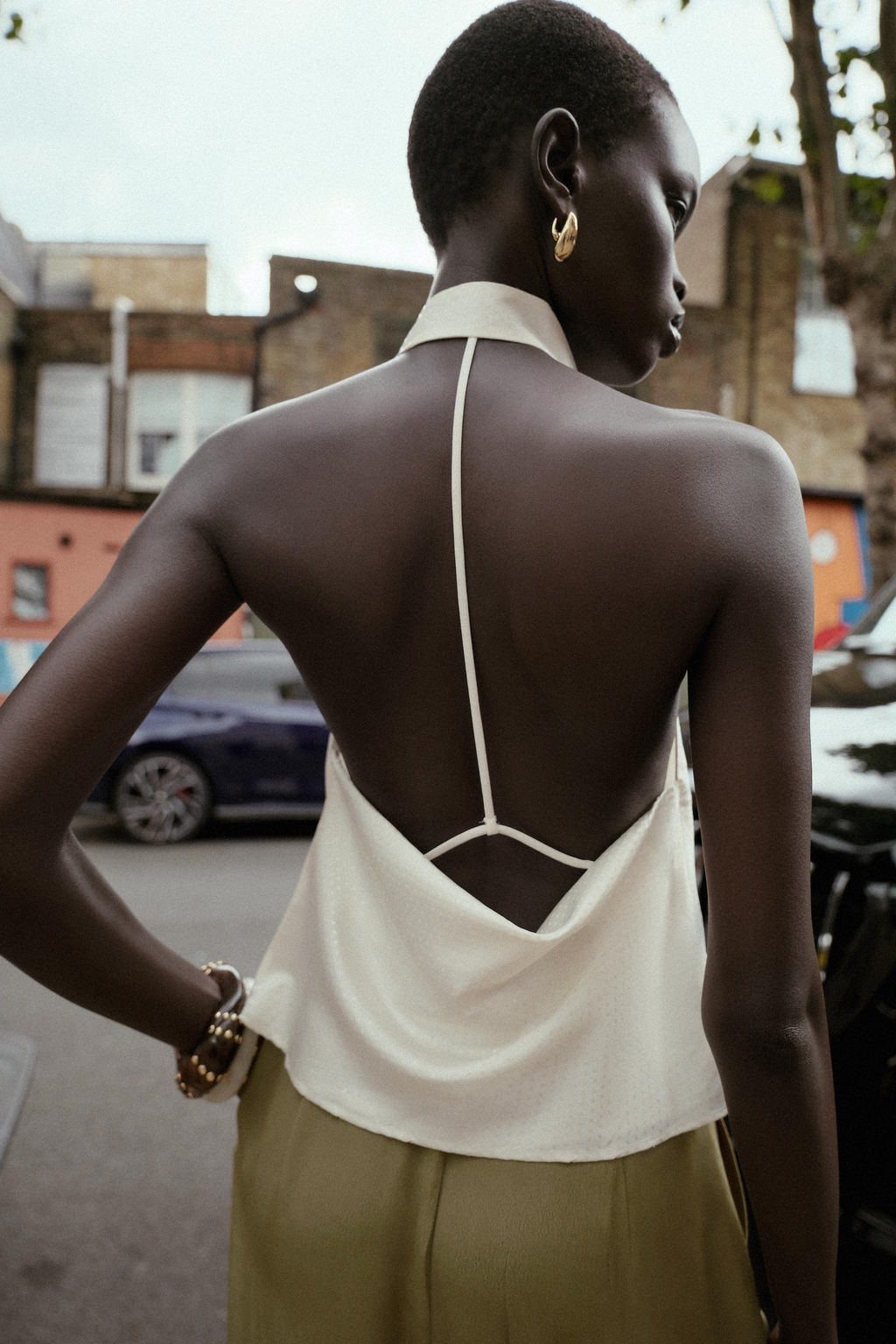 SPARKLY HALTER TOP - Zara фото 2