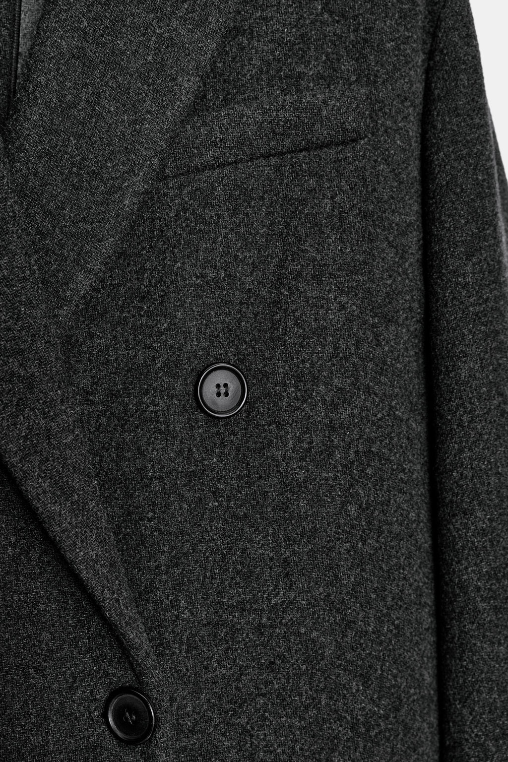 ZW COLLECTION LONG OVERSIZED COAT - Zara фото 6