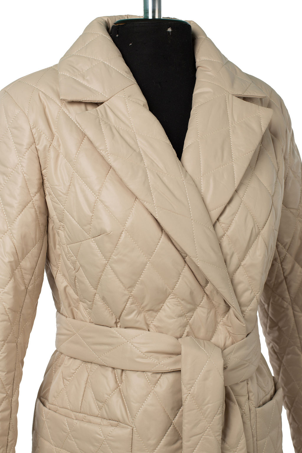 Пальто женское демисезонное (пояс) - El podio фото 10