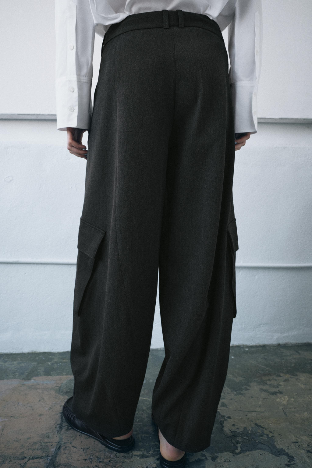 ZW COLLECTION CARGO TROUSERS - Zara фото 11