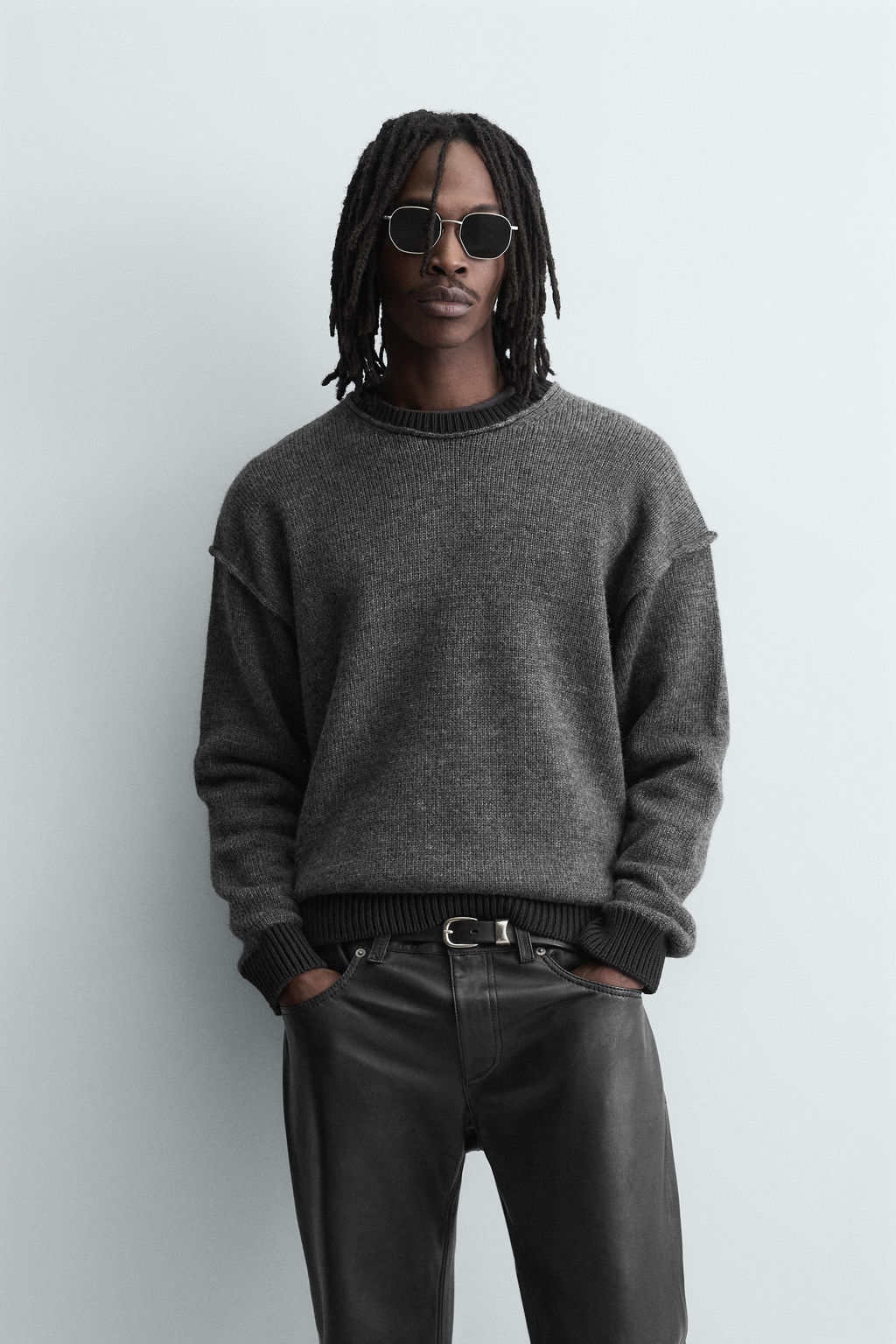 CONTRAST REVERSED SEAM JUMPER - Zara фото 10