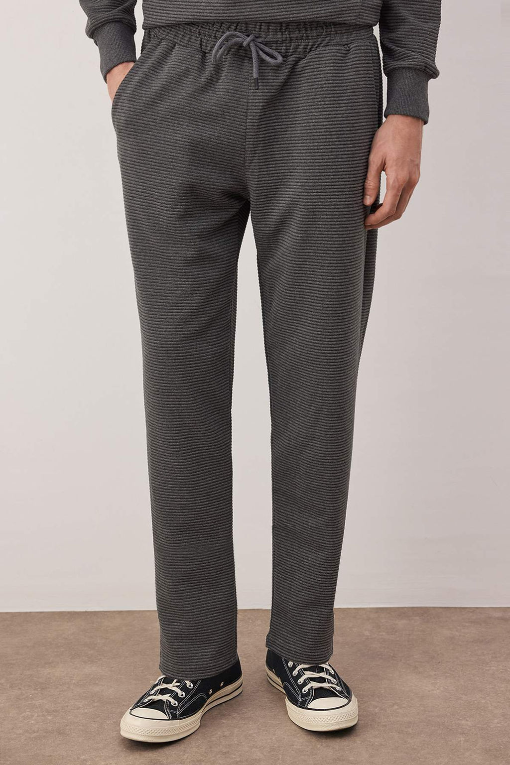 Siyah Regular/Normal Kesim Dokulu Boru Paca Esofman Alt? TMNAW26EA00017 - Trendyolmilla фото 15