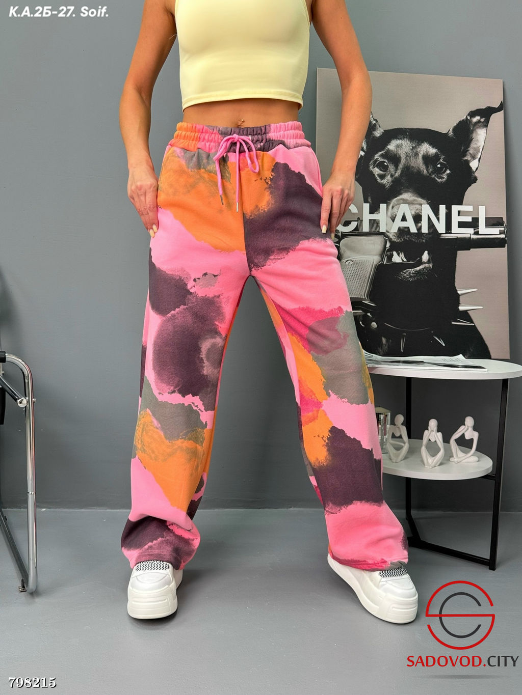 штаны с начесом женские - Bruno фото 2