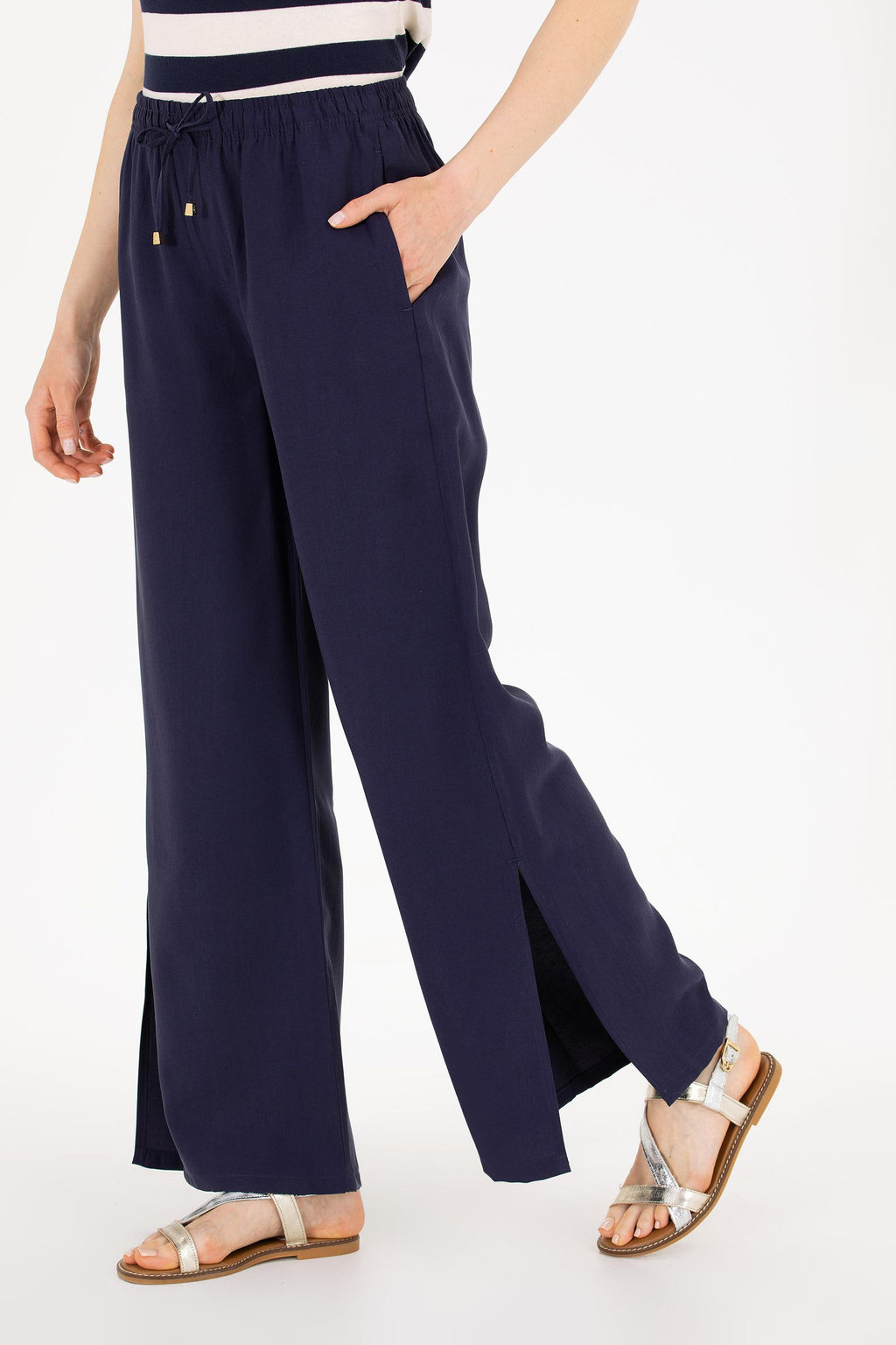 U. S. Polo Assn Женские темно-синие брюки - U.s. polo assn фото 2