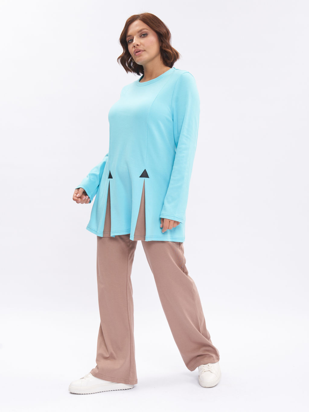 Туника с клиньями ZTU15002BLU10 - Артесса фото 6
