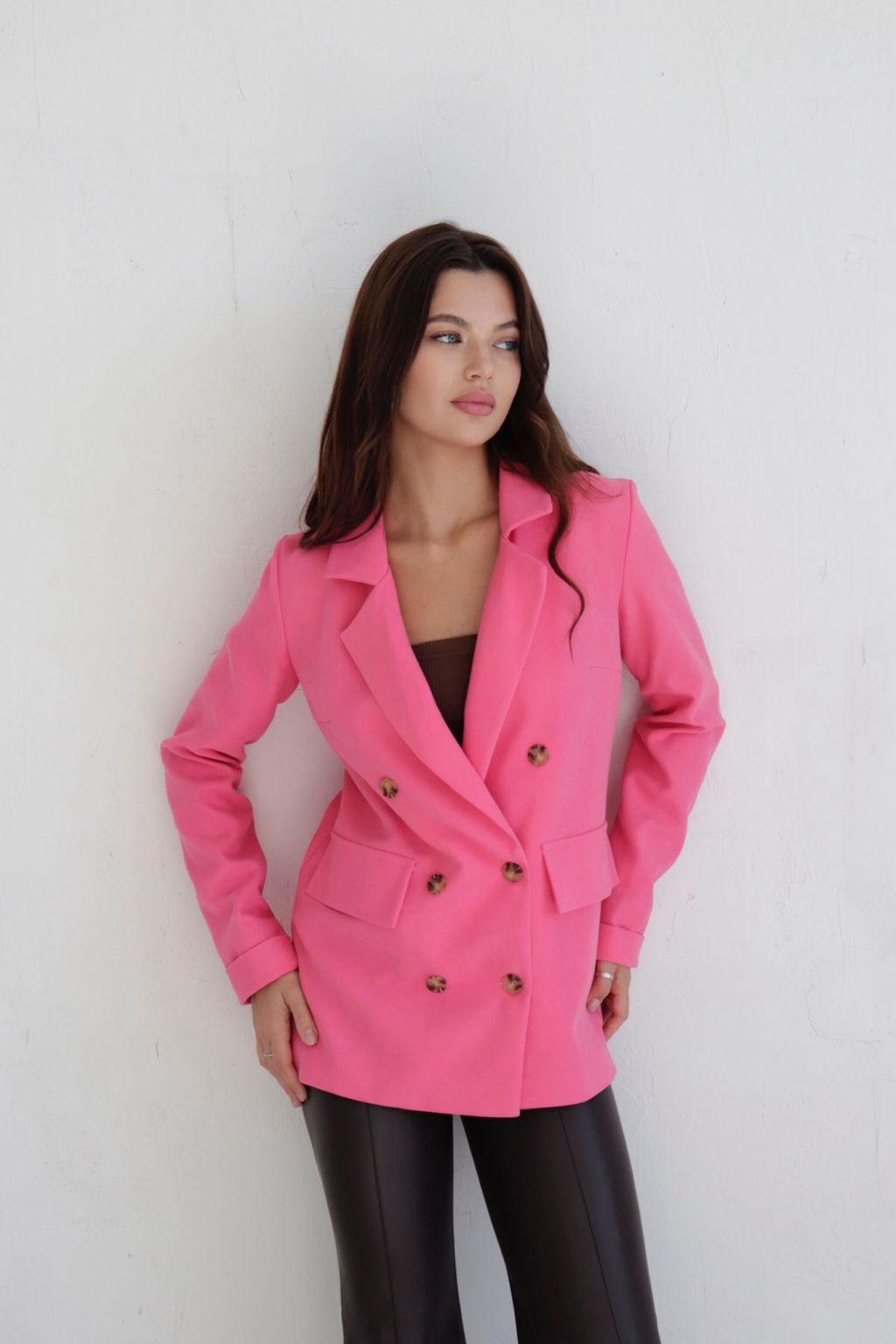 Двубортный жакет с английским воротником - Martichelli фото 15