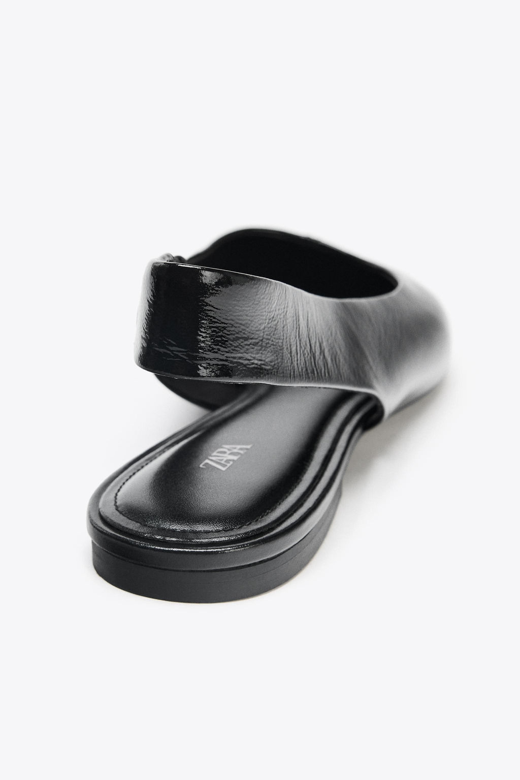 LEATHER SLINGBACK BALLERINA