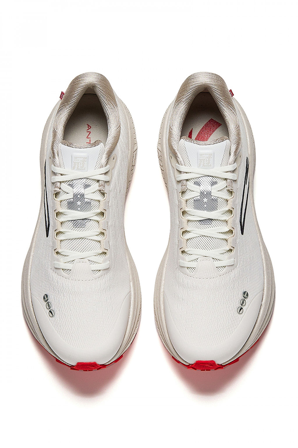 Кроссовки для бега Бежевый/Меловый Белый