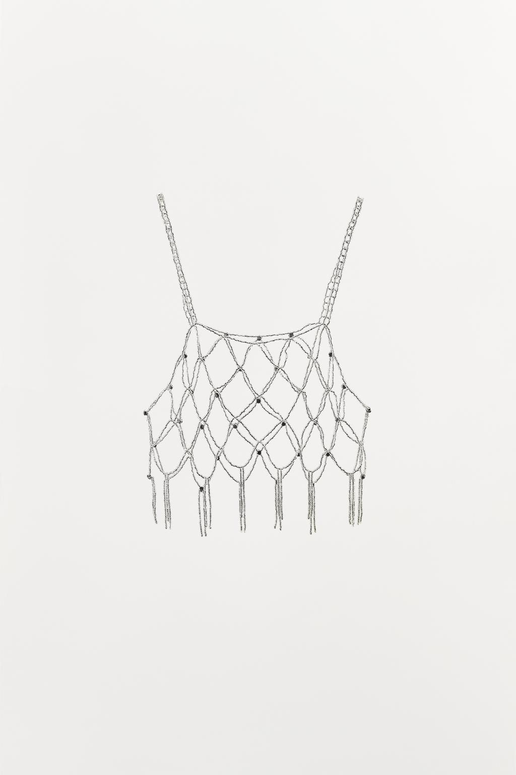 JEWEL BEADED TOP - Zara фото 4