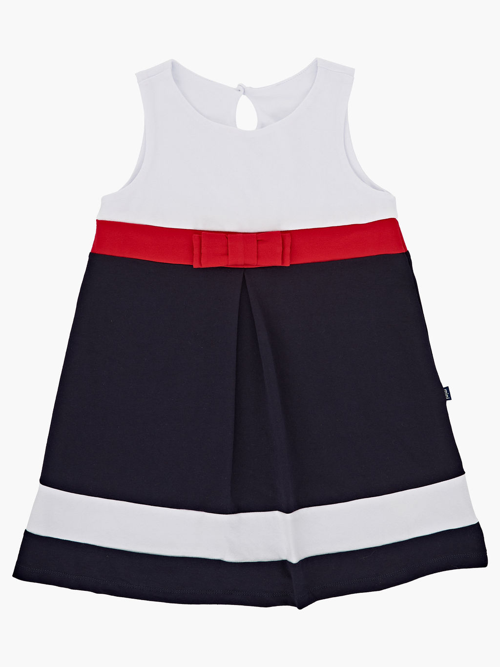 Платье для девочки UD 1809 син/белый - Mini maxi фото 3