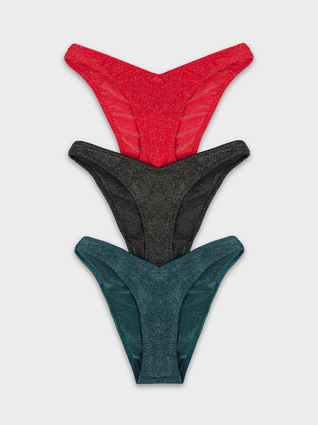 Трусы Mark Formelle слипы полиамид с люрексом красные  фото 8