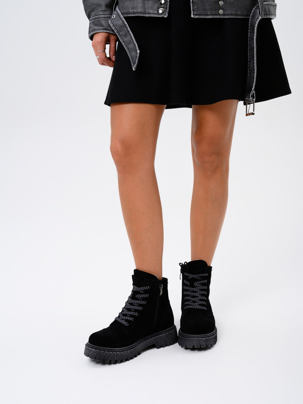 Ботинки EDART 319.22511 gr. Черный замша/шерсть - Ed'art фото 5