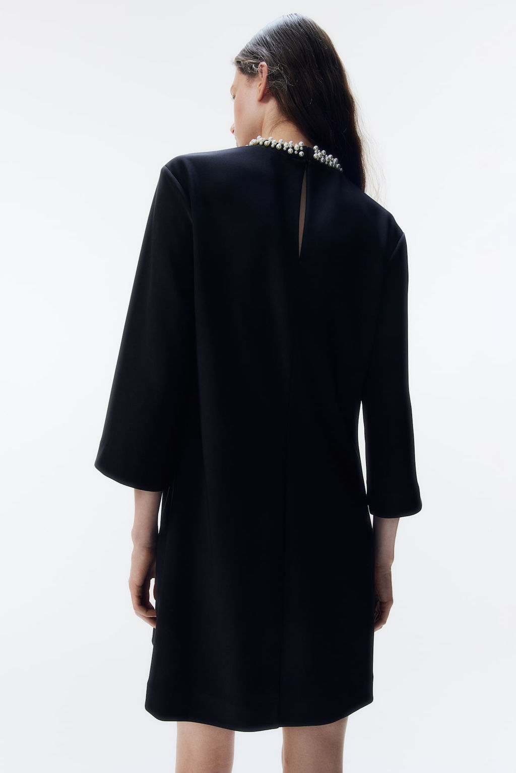 Vestido con cuello de pedreria - H&m фото 4