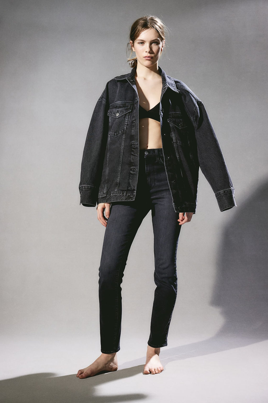 True To You Skinny Ultra High Ankle Jeans - H&m фото 3