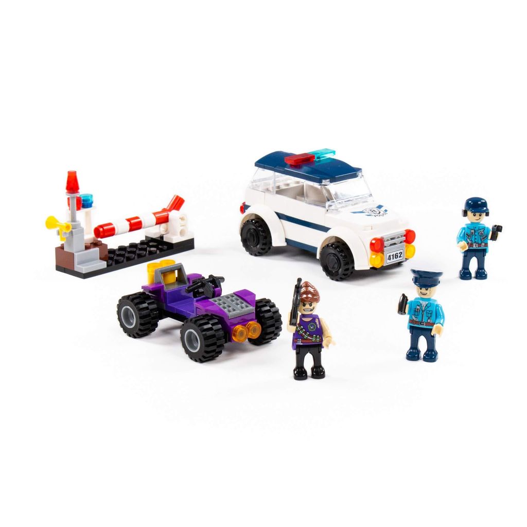 Конструктор Классик Город. Полиция-3 (177 элементов) (в коробке) - Полесье фото 5