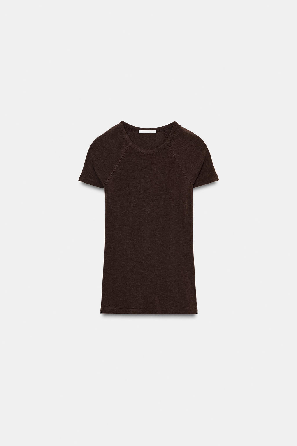 RAGLAN SHORT SLEEVE T-SHIRT - Zara фото 14