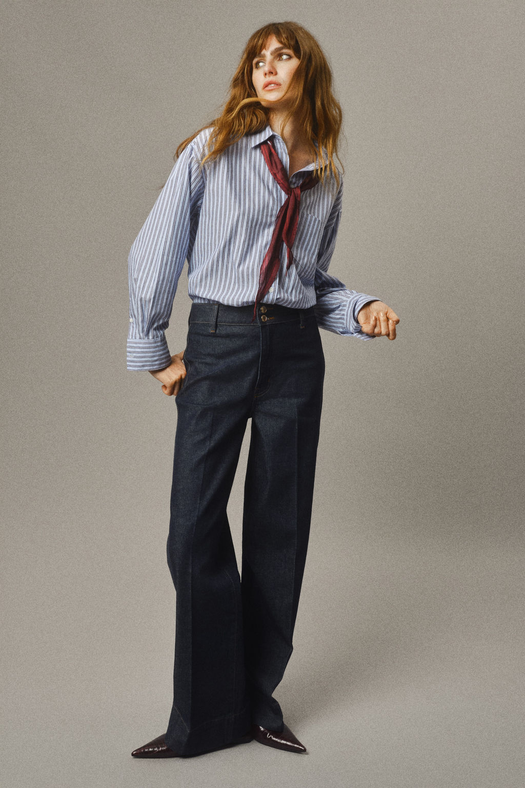 Wide High Jeans - H&m фото 10