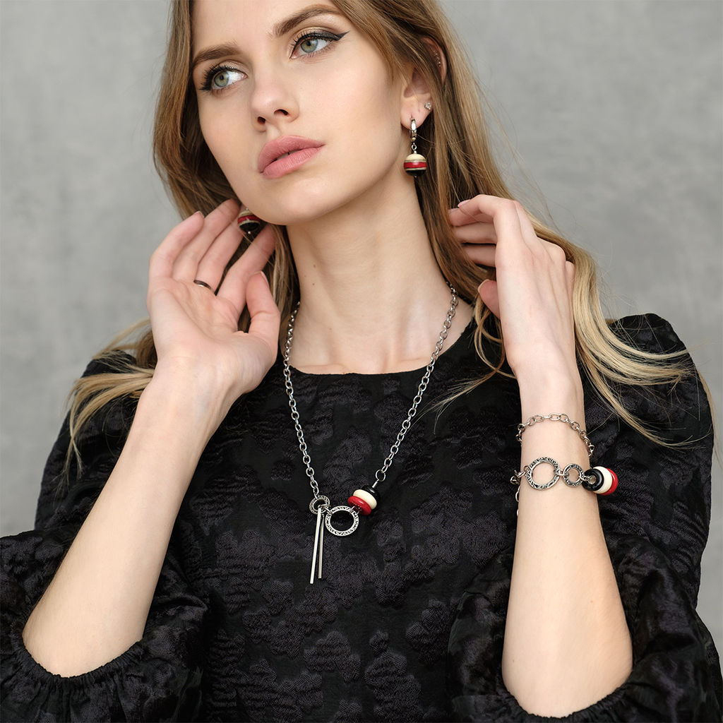 Серьги из муранского стекла IMPULSE LC3439 - Vloes фото 5