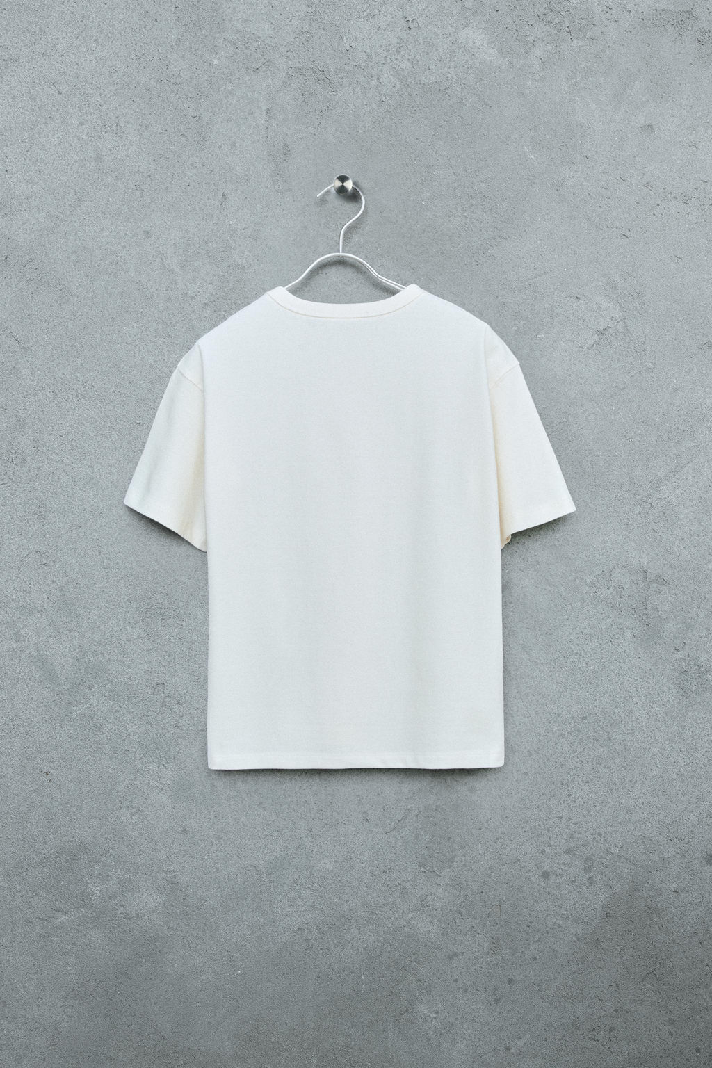 STORIESZ - CAMISETA CUELLO PANADERO HEAVY WEIGHT / Crudo - Zara фото 2