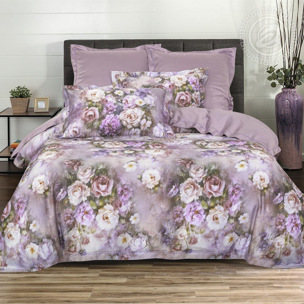 Постельное белье Нора (тенсель) Евро/Пододеяльник (молния, ушки): 1 шт.- 220*200; Простыня: 1 шт.- 260*240; Наволочка (молния, ушки): 2 шт.- 70*70; Наволочка (молния, ушки): 2 шт.- 50*70 Тенсел