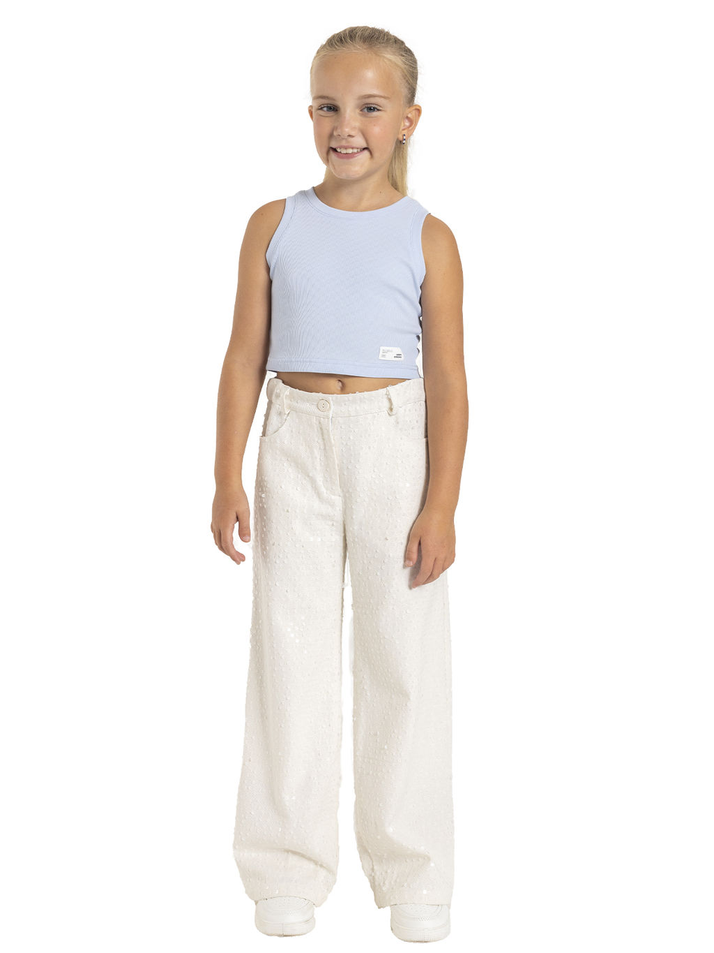 Брюки для девочки О56927 - Карамелли фото 4