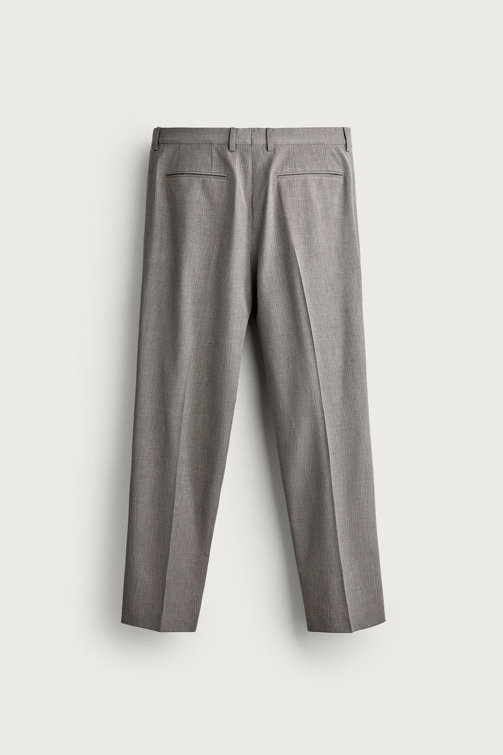 PANTAL?N REGULAR FIT TRAJE RAYAS / Gris vigor?