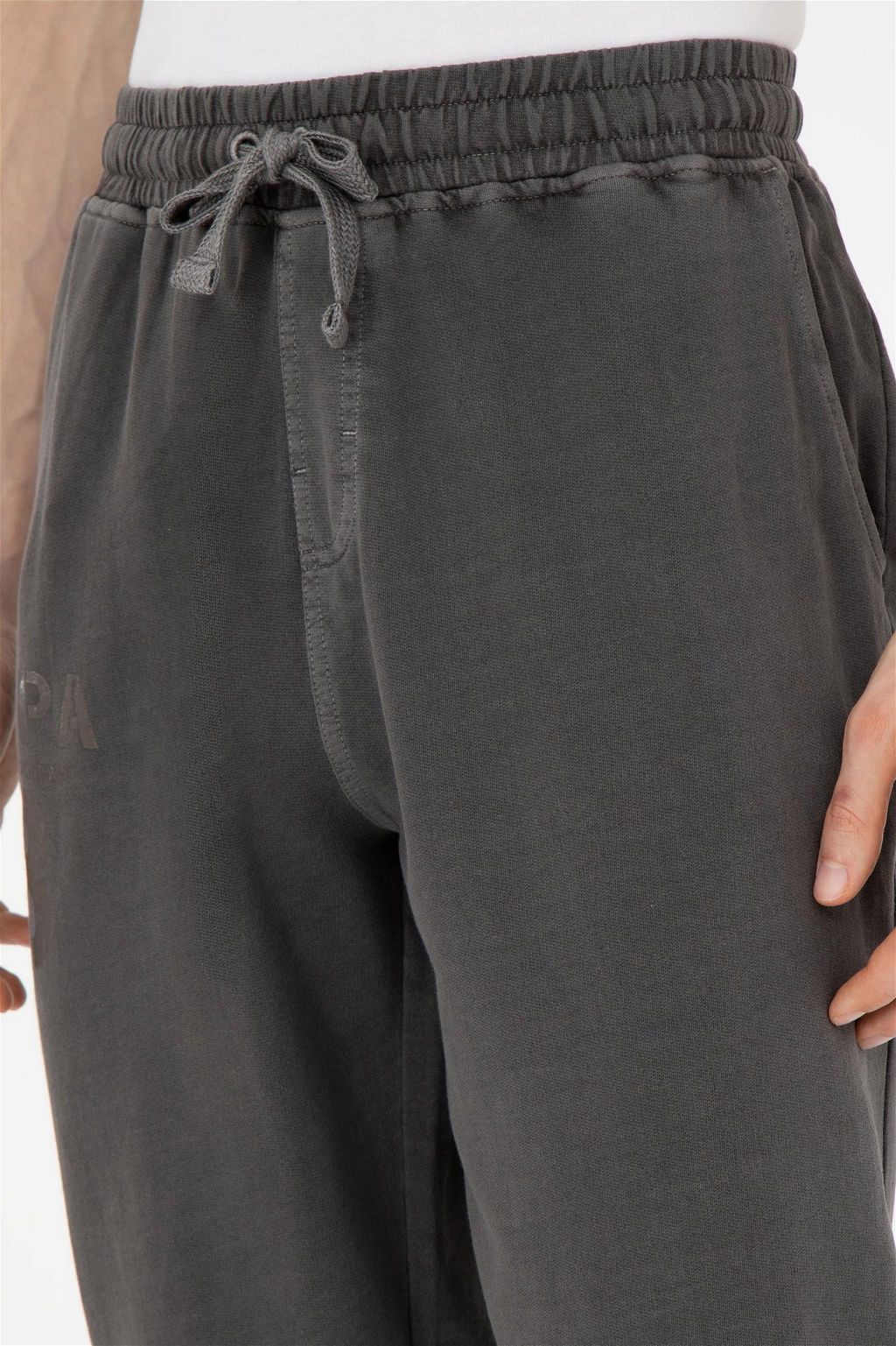 Мужские спортивные штаны антрацитового цвета - U.s. polo assn фото 6