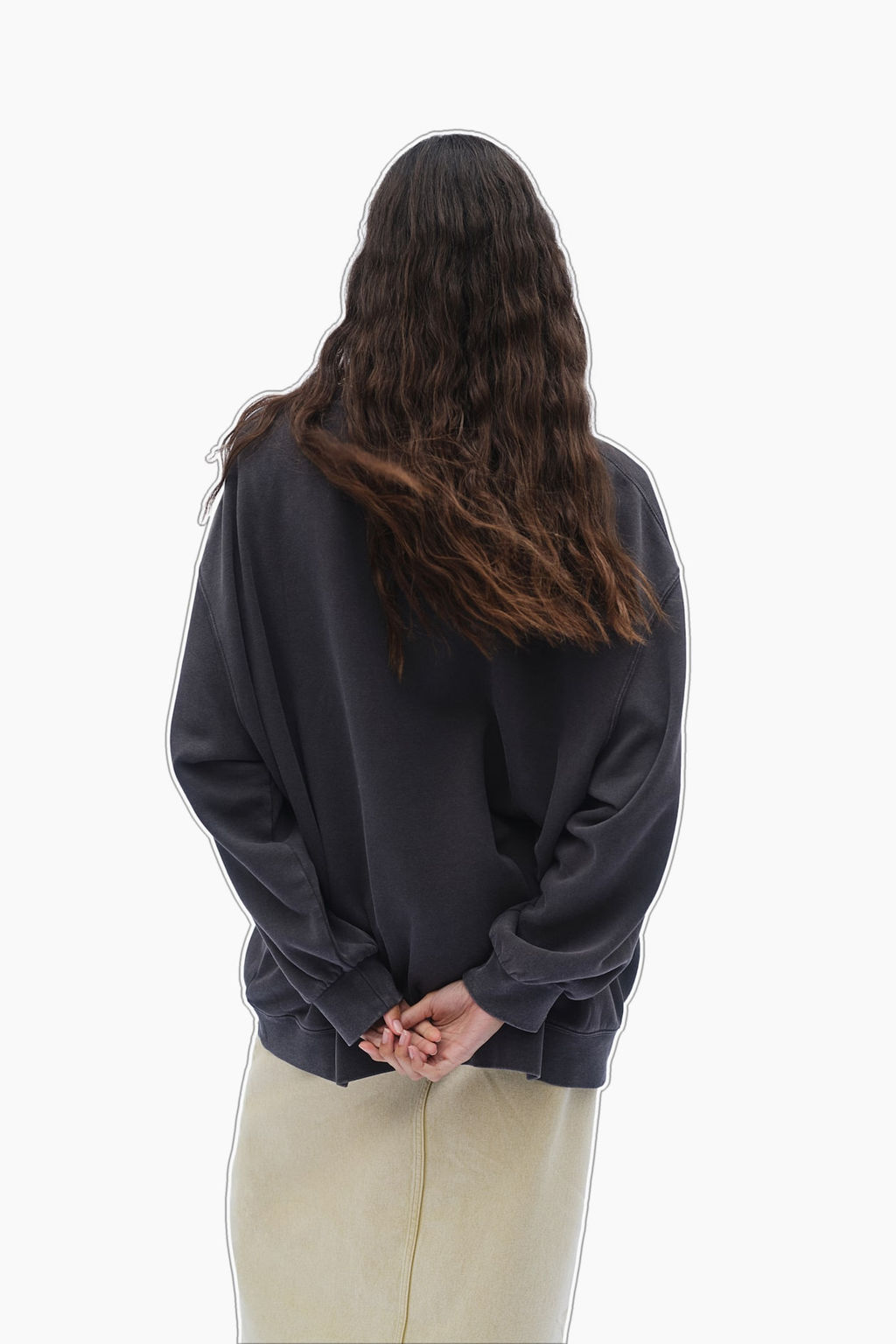 Sudadera oversize con estampado - H&m фото 4